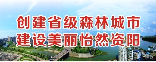 大鸡巴操骚妇创建省级森林城市 建设美丽怡然资阳